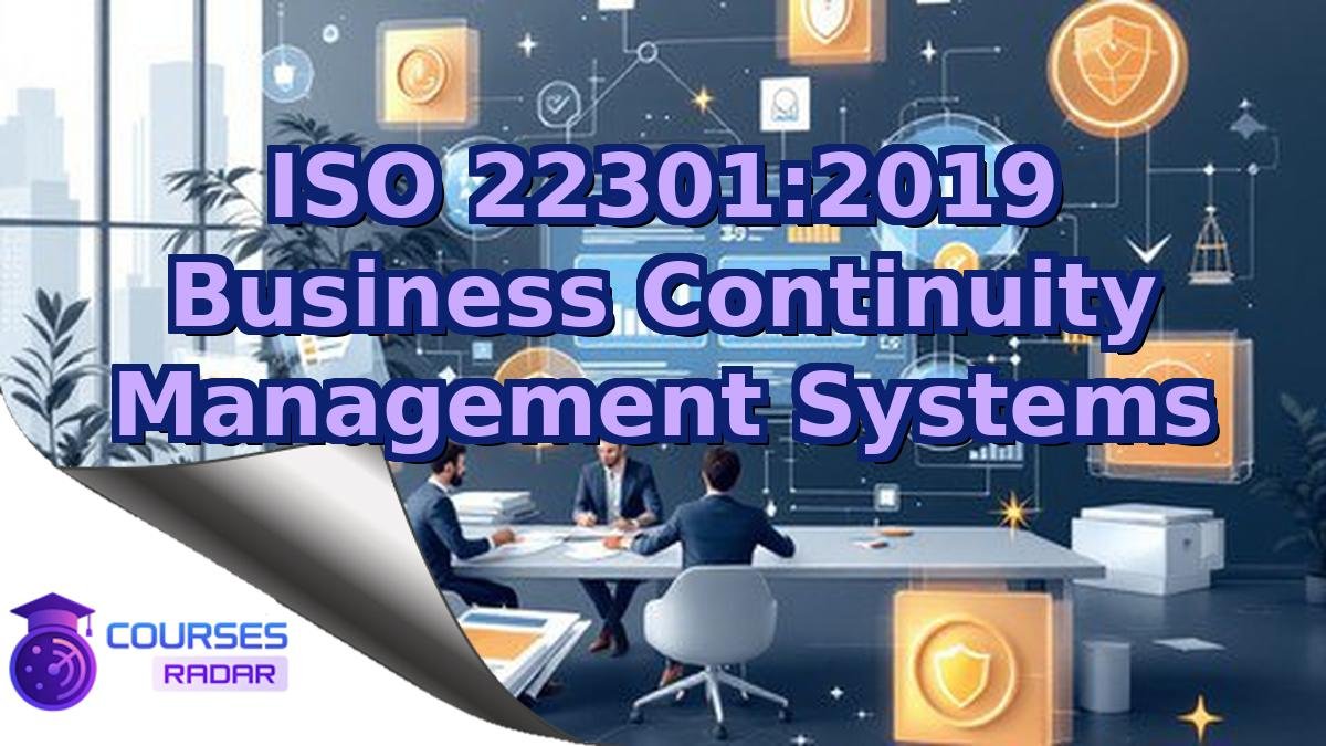 ISO 22301:2019 Business Continuity Management Systems