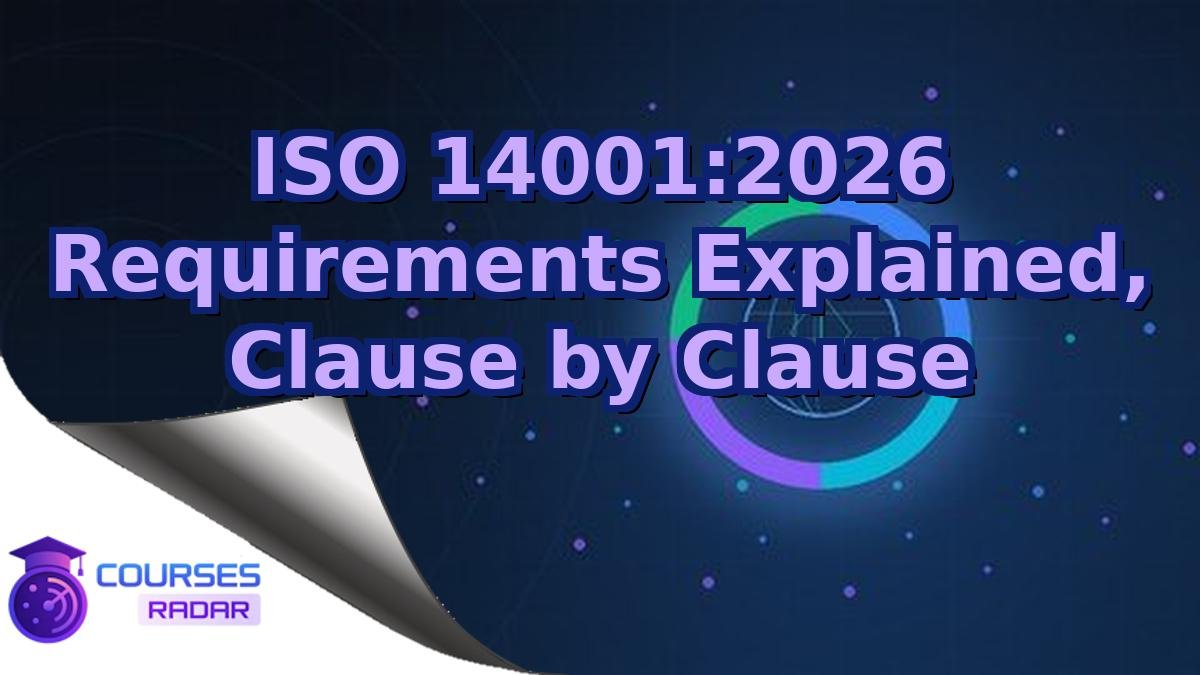 ISO 14001:2026 Requirements Explained, Clause by Clause