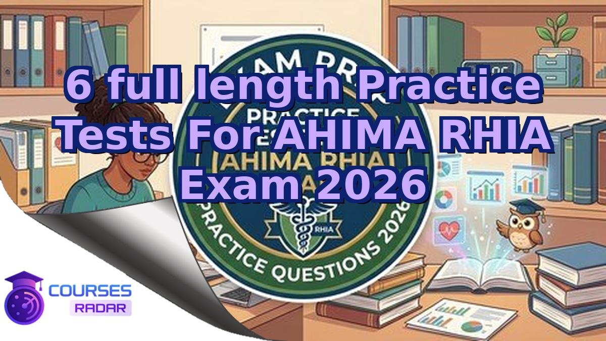 6 full length Practice Tests For AHIMA RHIA Exam 2026