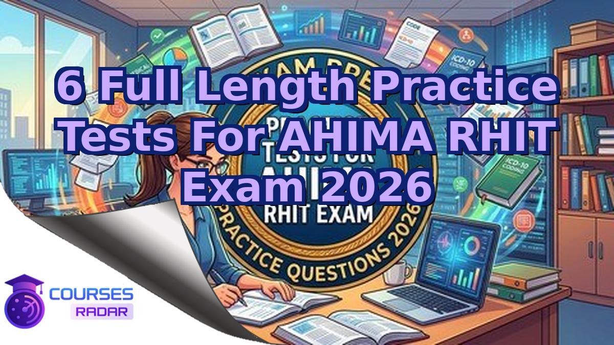 6 Full Length Practice Tests For AHIMA RHIT Exam 2026