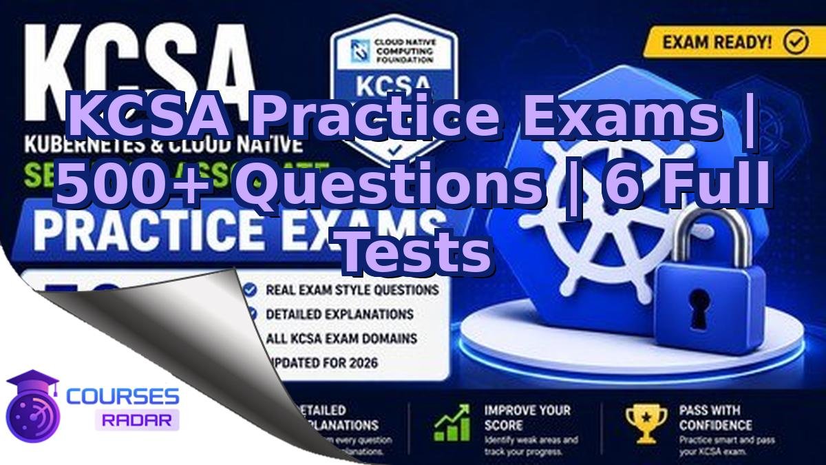 KCSA Practice Exams | 500+ Questions | 6 Full Tests