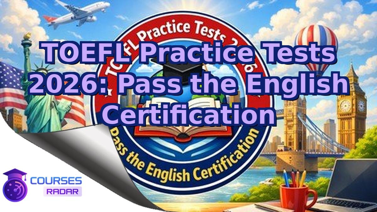 TOEFL Practice Tests 2026: Pass the English Certification
