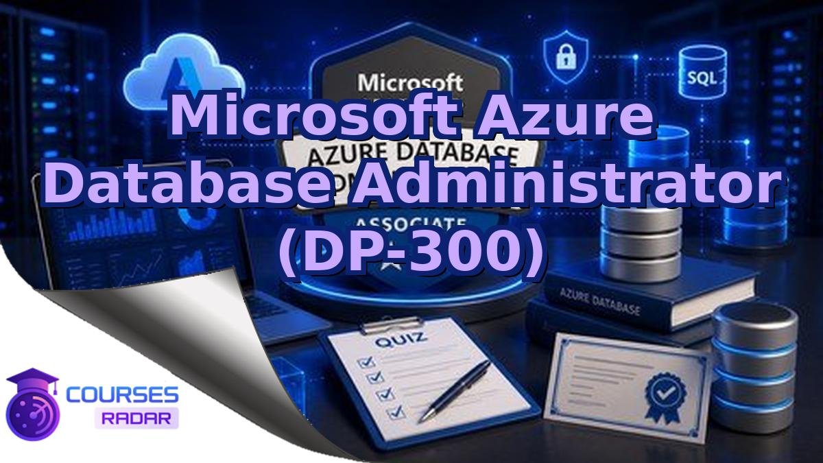 Microsoft Azure Database Administrator (DP-300)