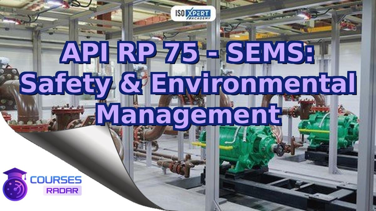 API RP 75 - SEMS: Safety & Environmental Management