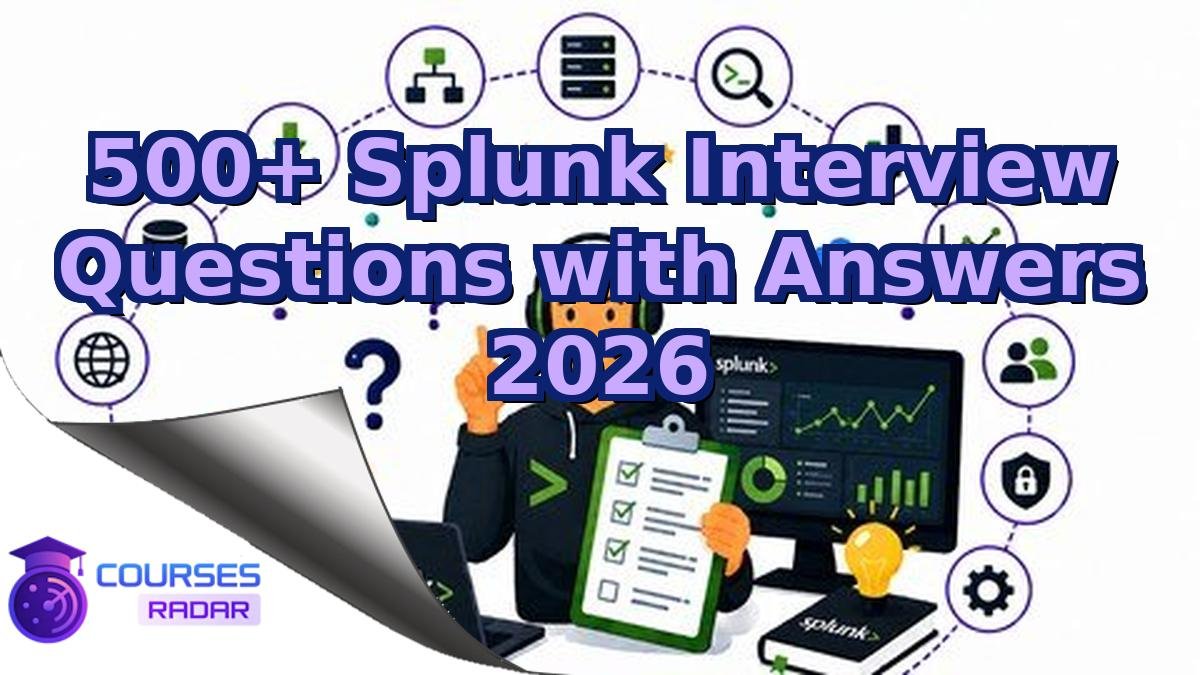 500+ Splunk Interview Questions with Answers 2026