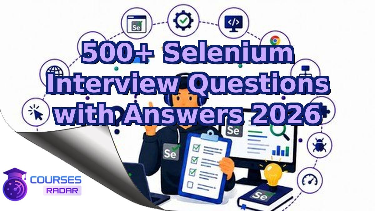 500+ Selenium Interview Questions with Answers 2026