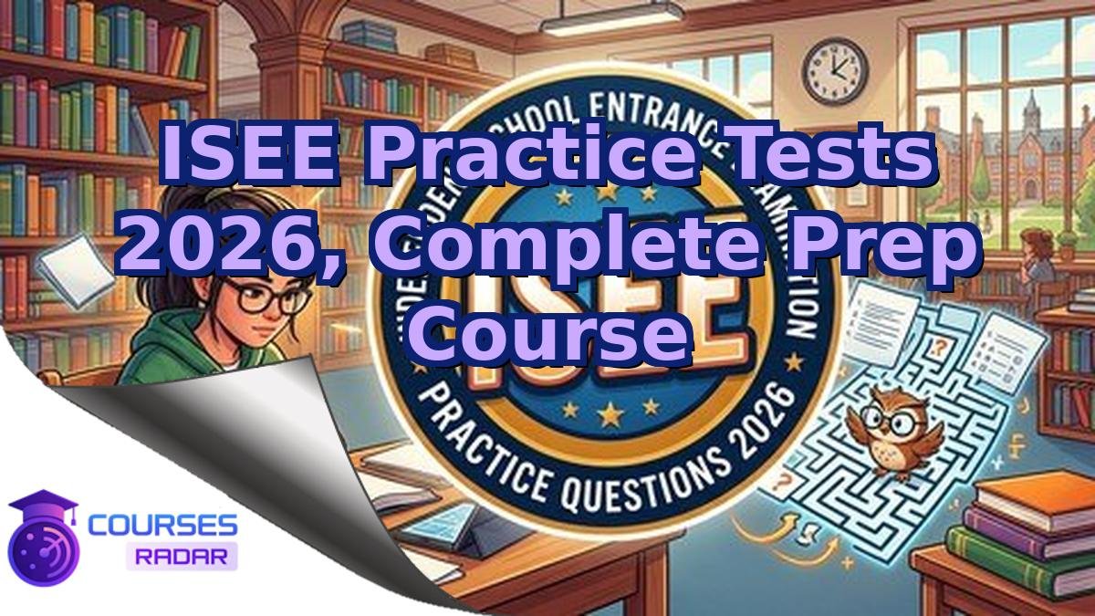ISEE Practice Tests 2026, Complete Prep Course