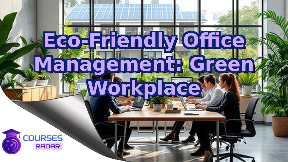 Eco-Friendly Office Management: Green Workplace