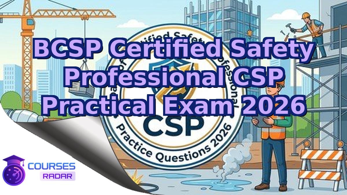 BCSP Certified Safety Professional CSP Practical Exam 2026