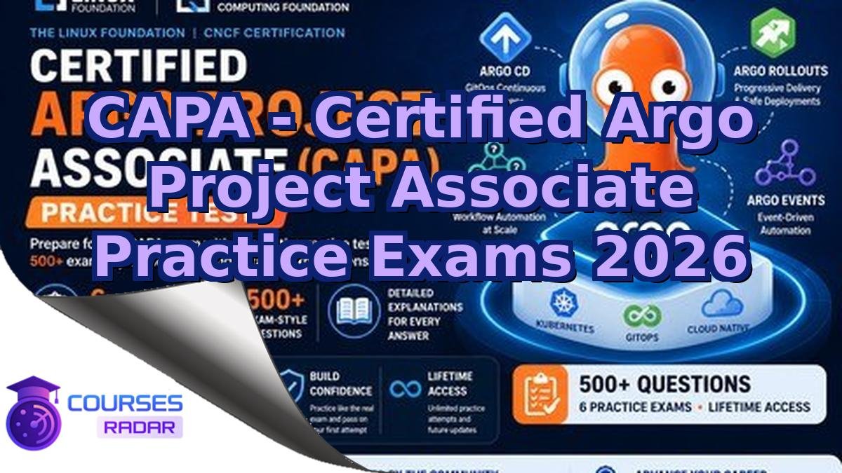 CAPA - Certified Argo Project Associate Practice Exams 2026