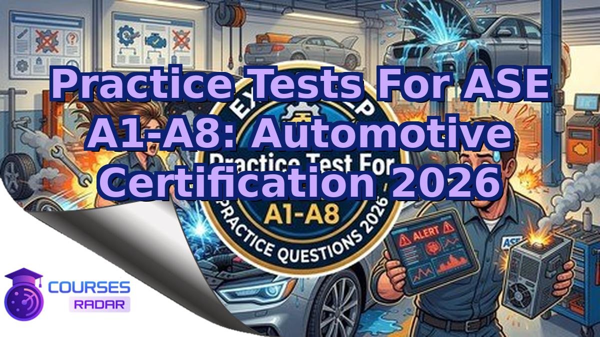 Practice Tests For ASE A1-A8: Automotive Certification 2026