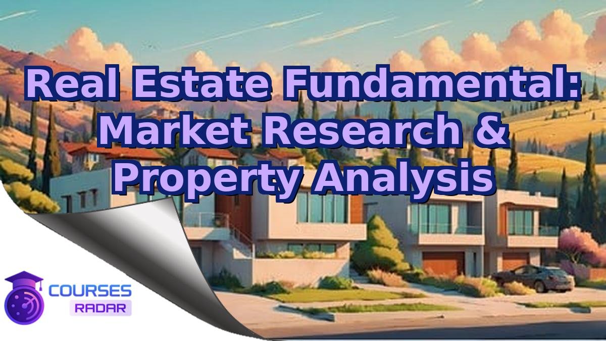 Real Estate Fundamental: Market Research & Property Analysis