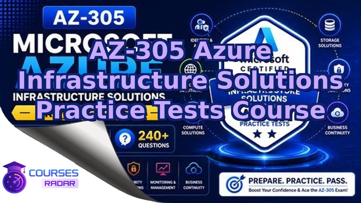 AZ-305 Azure Infrastructure Solutions Practice Tests Course
