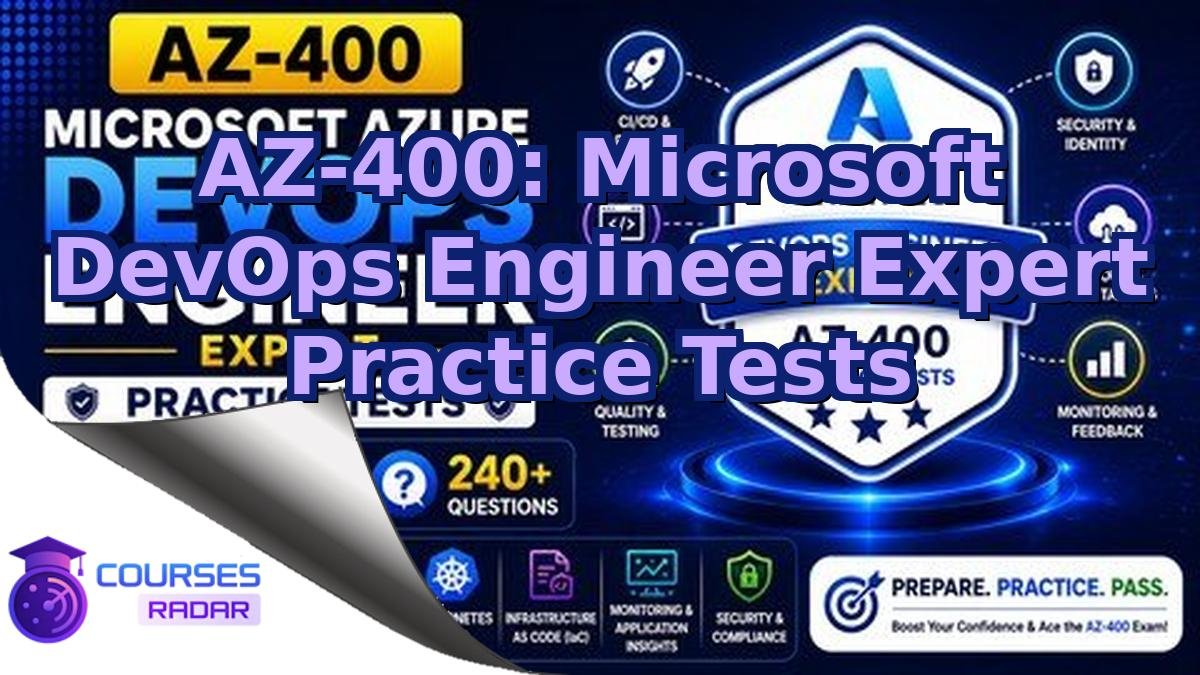 AZ-400: Microsoft DevOps Engineer Expert Practice Tests