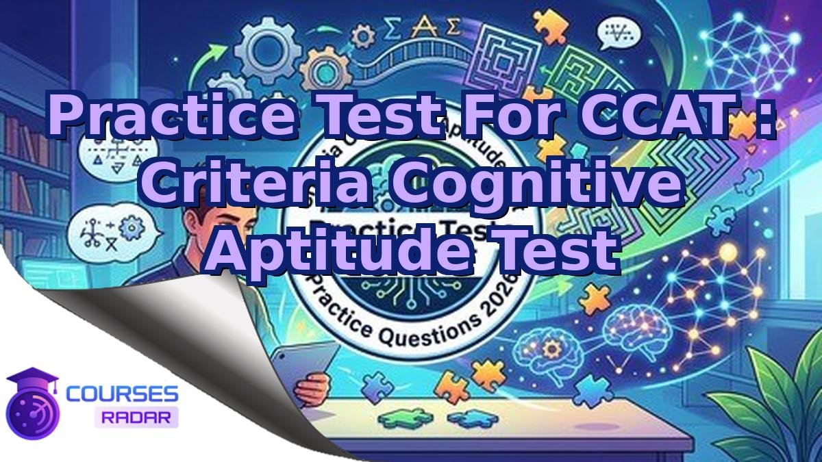 Practice Test For CCAT : Criteria Cognitive Aptitude Test