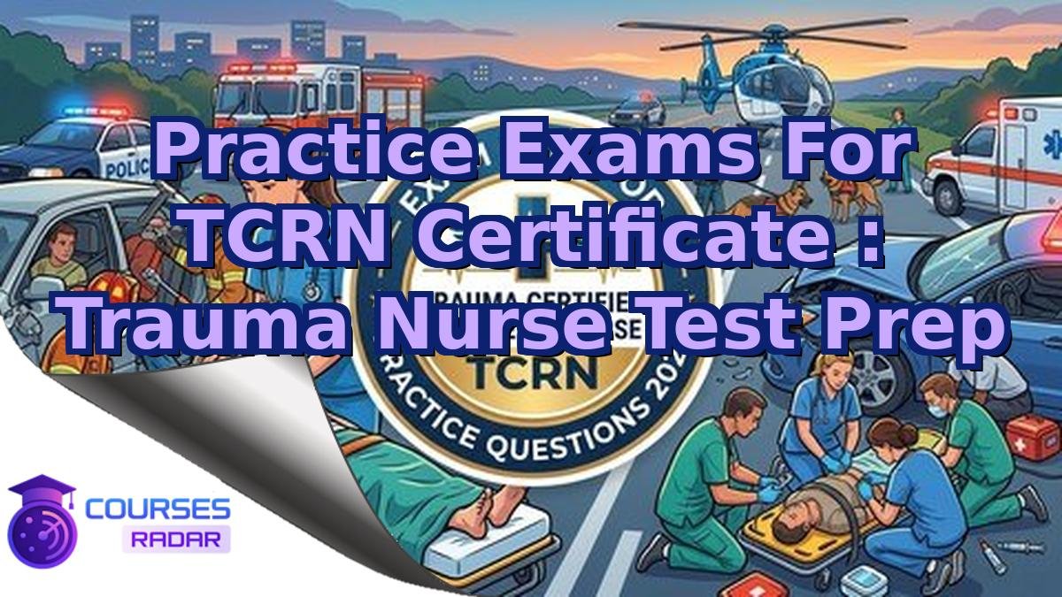 Practice Exams For TCRN Certificate : Trauma Nurse Test Prep