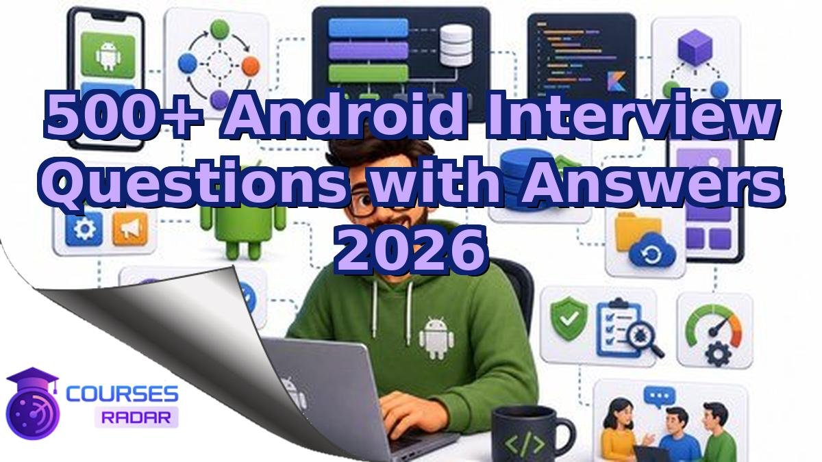 500+ Android Interview Questions with Answers 2026