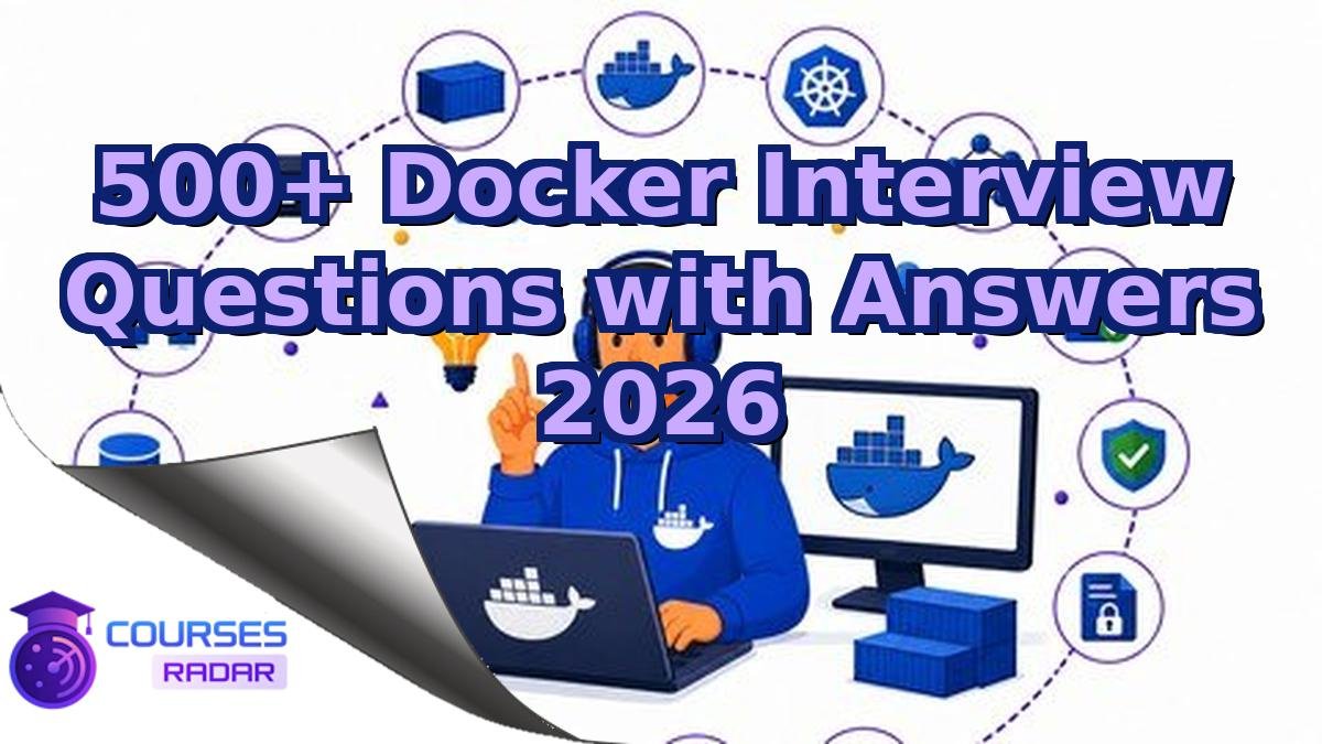 500+ Docker Interview Questions with Answers 2026