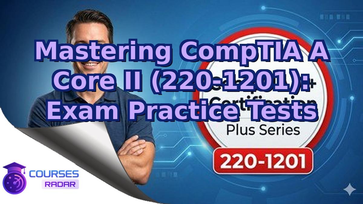 Mastering CompTIA A Core II (220-1201): Exam Practice Tests