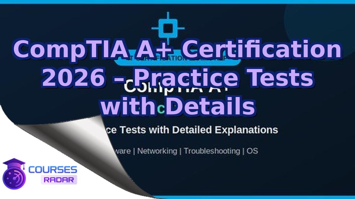 CompTIA A+ Certification 2026 – Practice Tests with Details