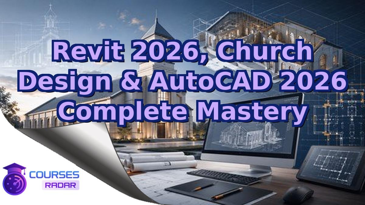 Revit 2026, Church Design & AutoCAD 2026 Complete Mastery