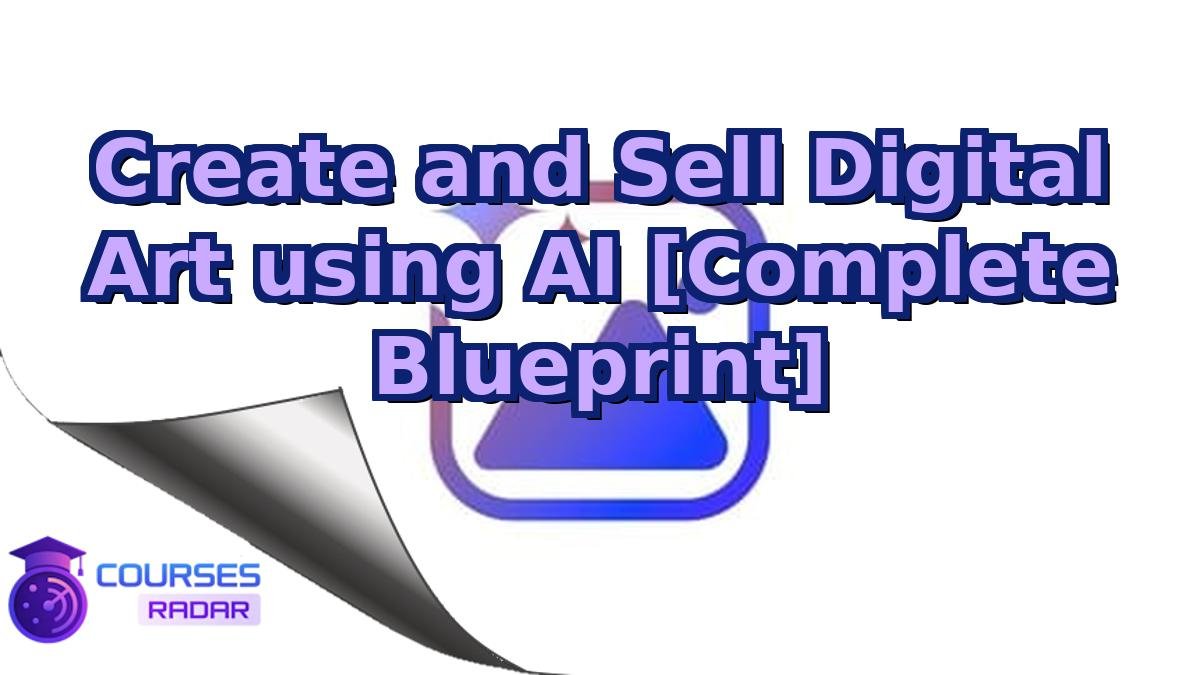 Create and Sell Digital Art using AI [Complete Blueprint]