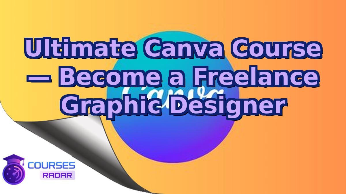 Ultimate Canva Course — Become a Freelance Graphic Designer