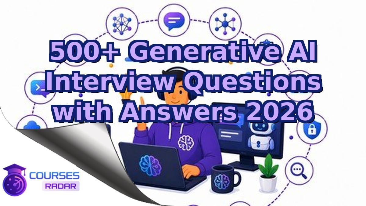 500+ Generative AI Interview Questions with Answers 2026