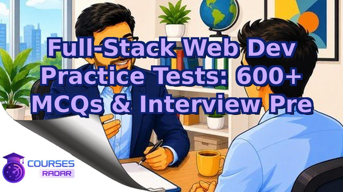 Full-Stack Web Dev Practice Tests: 600+ MCQs & Interview Pre