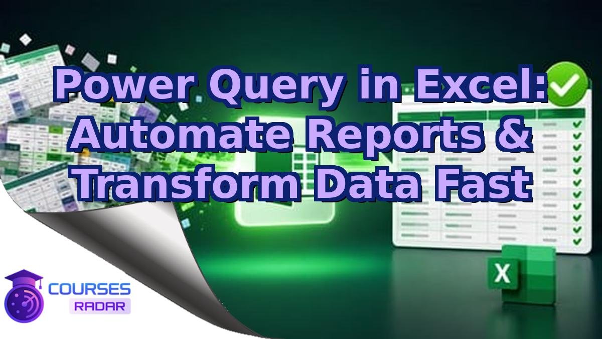 Power Query in Excel: Automate Reports & Transform Data Fast