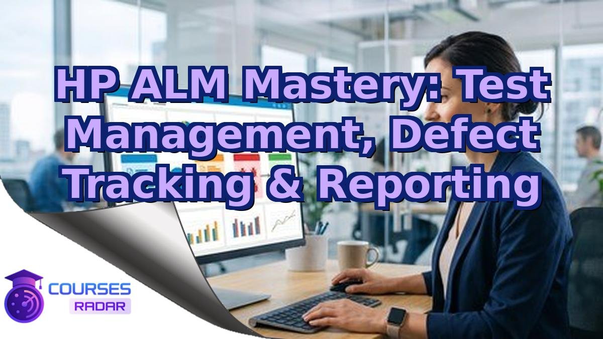 HP ALM Mastery: Test Management, Defect Tracking & Reporting