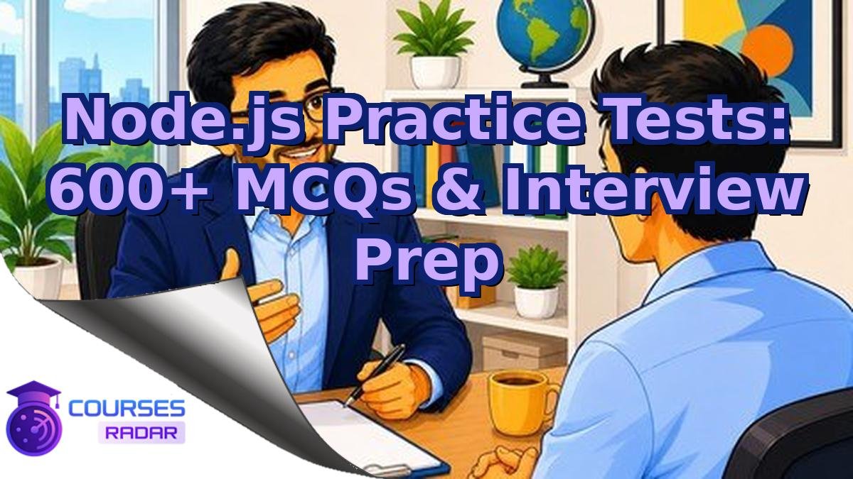 Node.js Practice Tests: 600+ MCQs & Interview Prep