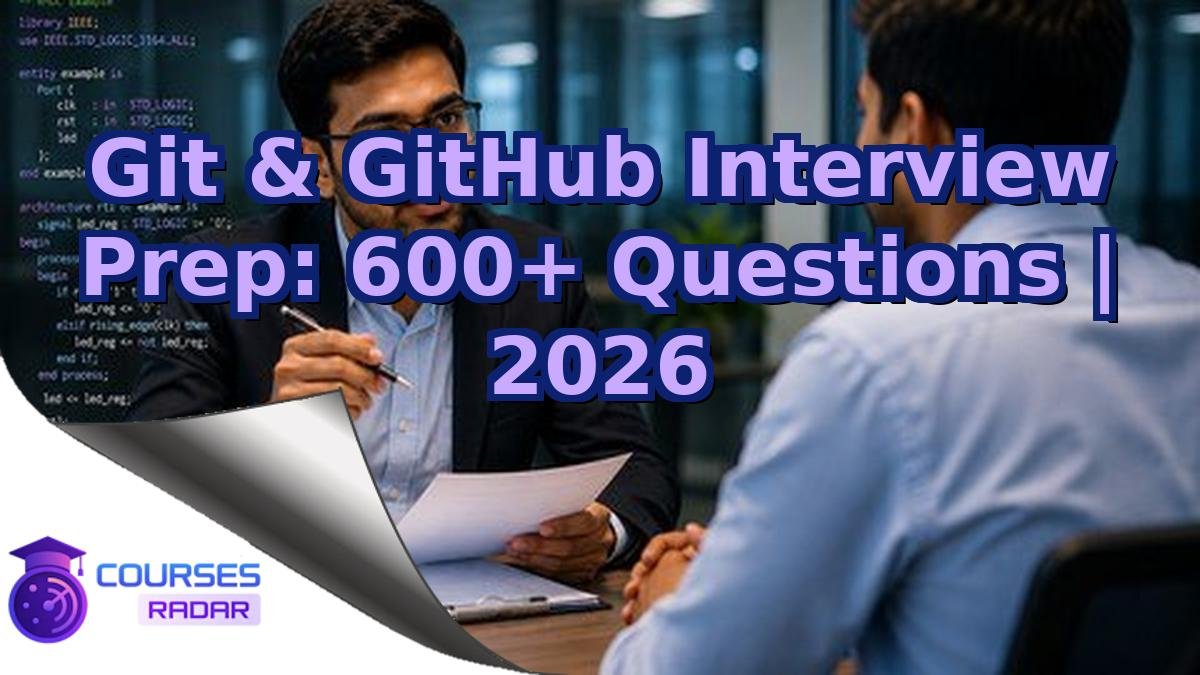Git & GitHub Interview Prep: 600+ Questions | 2026