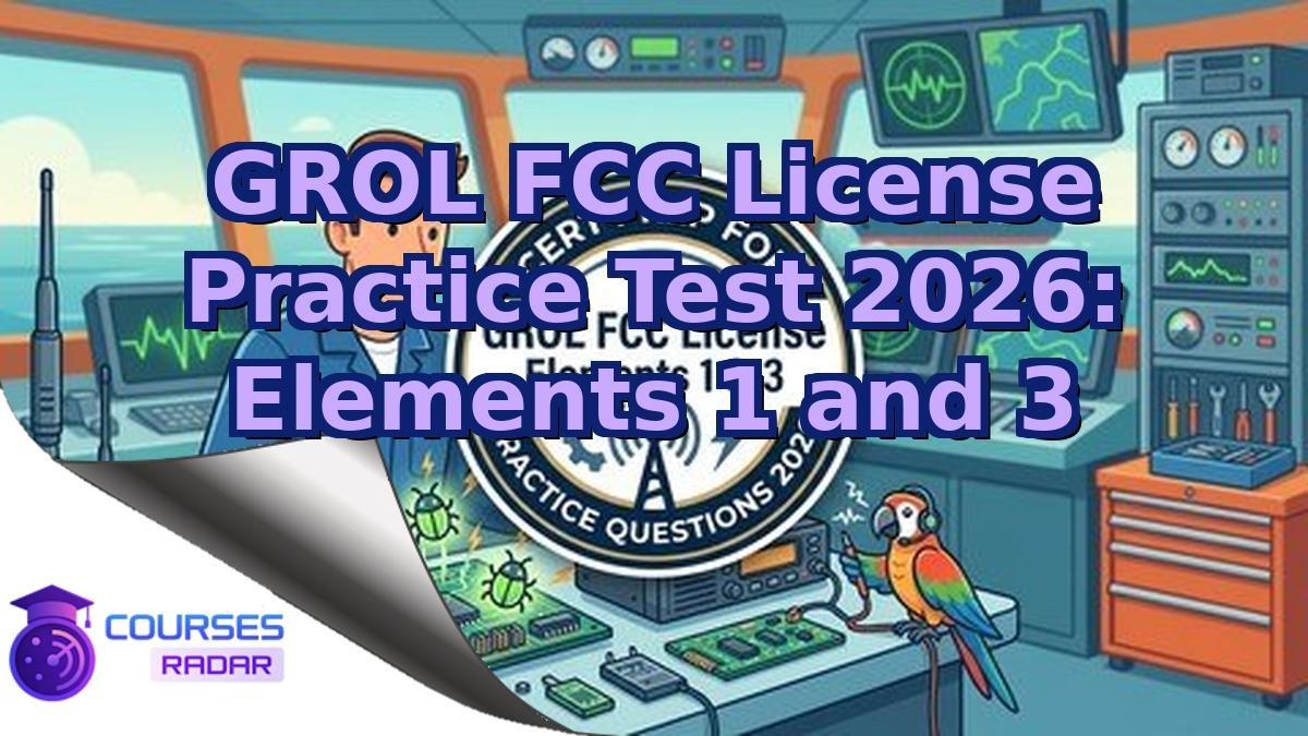 GROL FCC License Practice Test 2026: Elements 1 and 3