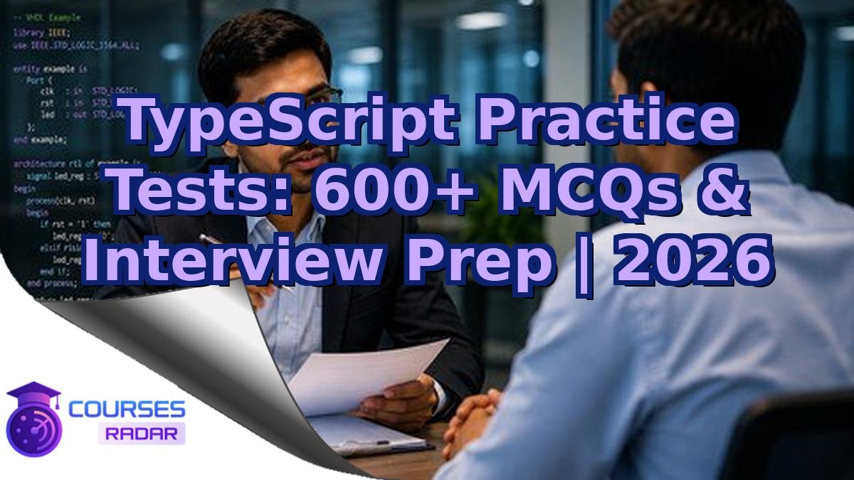 TypeScript Practice Tests: 600+ MCQs & Interview Prep | 2026