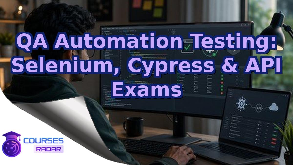 QA Automation Testing: Selenium, Cypress & API Exams