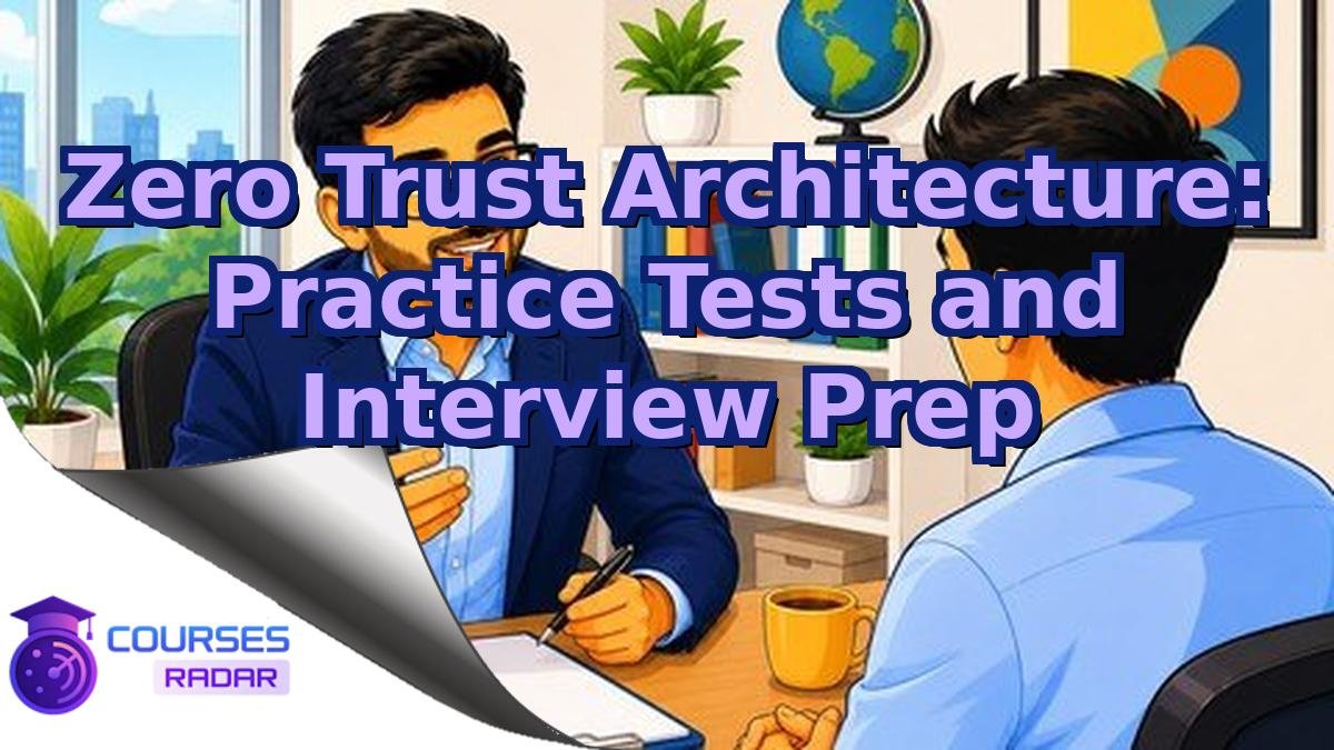Zero Trust Architecture: Practice Tests and Interview Prep