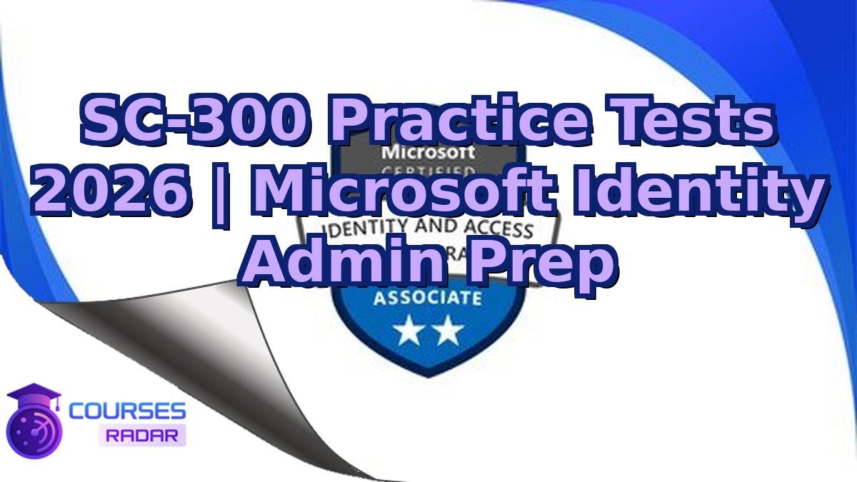 SC-300 Practice Tests 2026 | Microsoft Identity Admin Prep