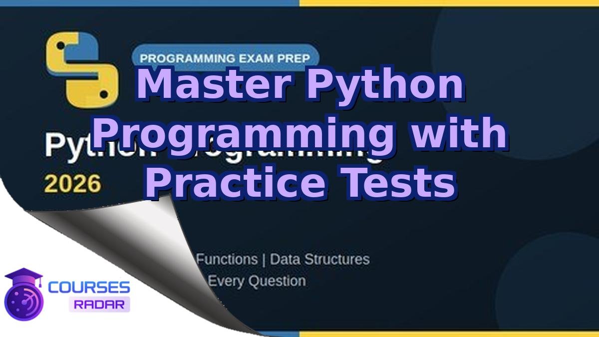 Master Python Programming with Practice Tests
