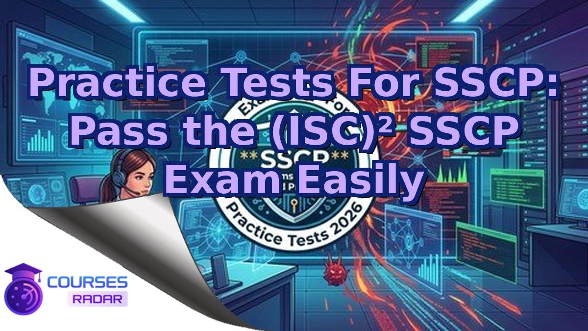 Practice Tests For SSCP: Pass the (ISC)² SSCP Exam Easily