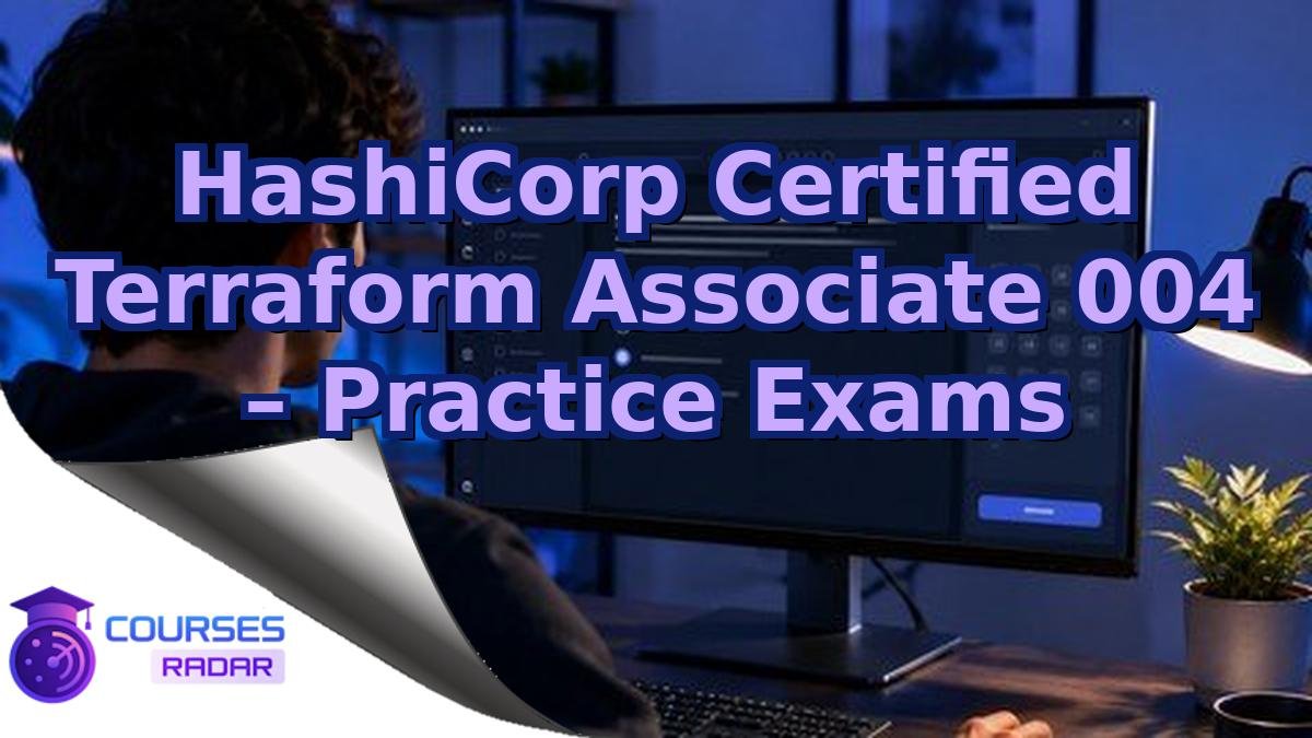HashiCorp Certified Terraform Associate 004 – Practice Exams