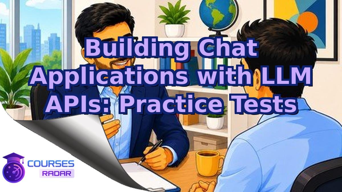 Building Chat Applications with LLM APIs: Practice Tests