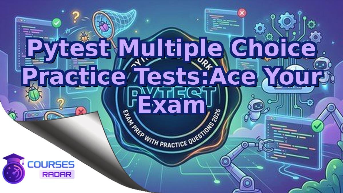 Pytest Multiple Choice Practice Tests:Ace Your Exam
