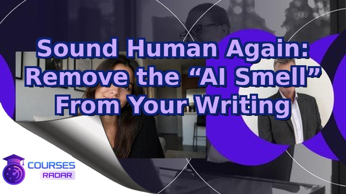 Sound Human Again: Remove the “AI Smell” From Your Writing