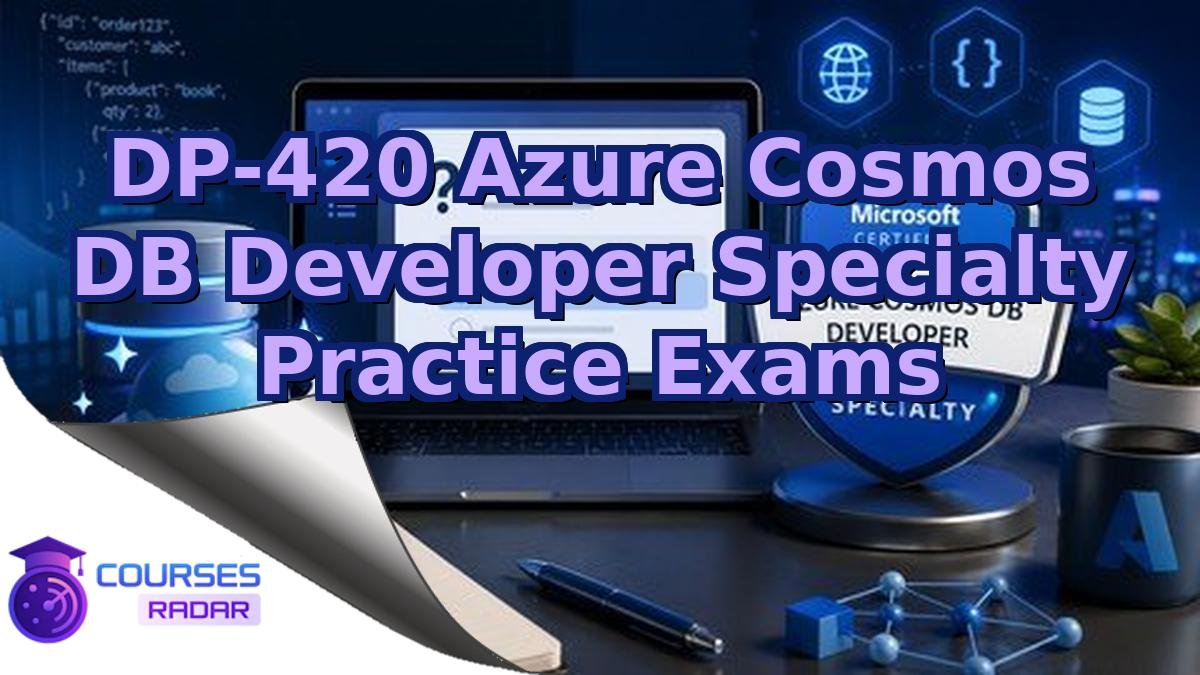 DP-420 Azure Cosmos DB Developer Specialty Practice Exams