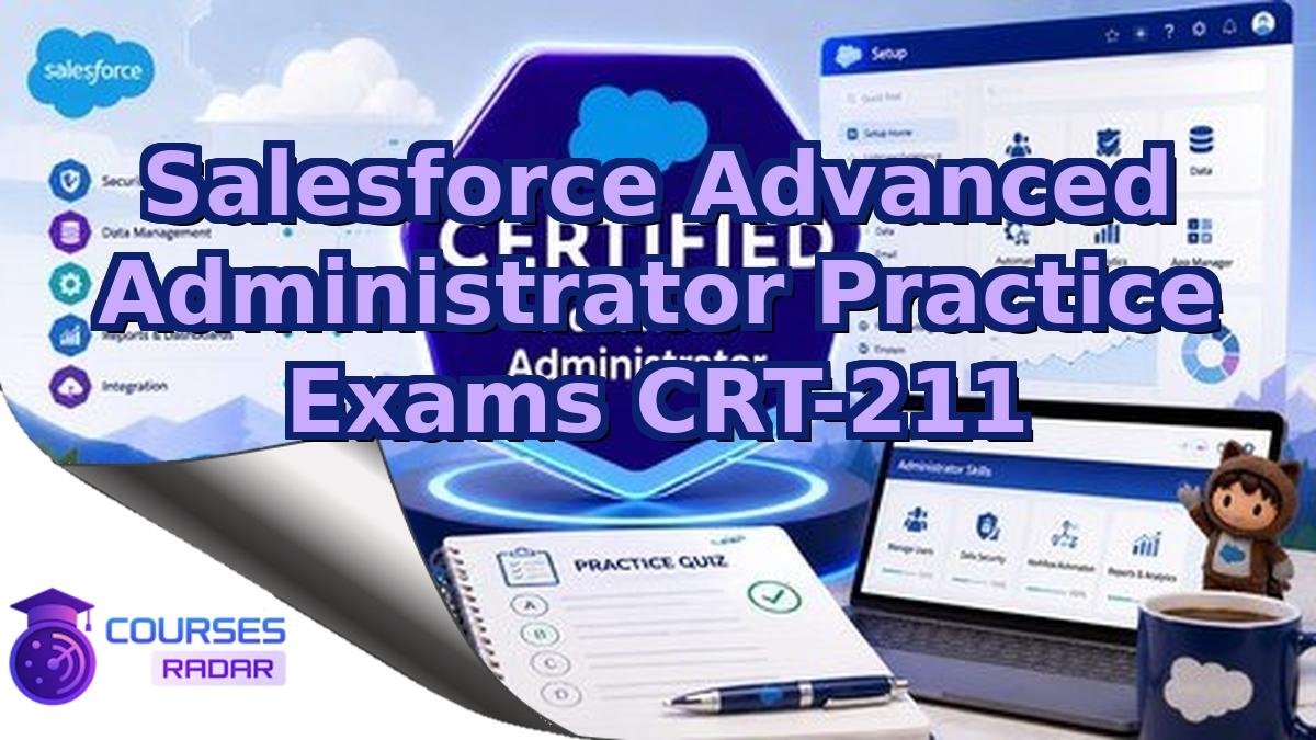 Salesforce Advanced Administrator Practice Exams CRT-211