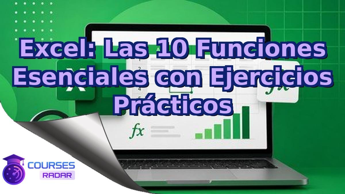 Excel: Las 10 Funciones Esenciales con Ejercicios Prácticos