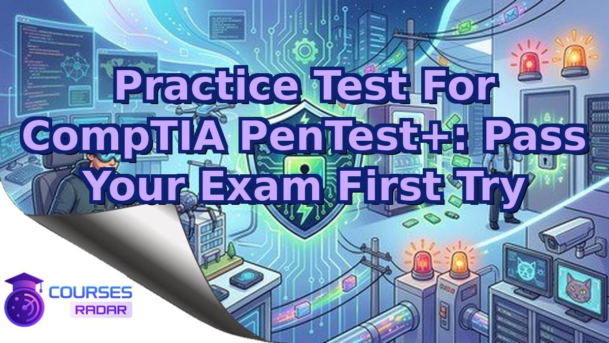 Practice Test For CompTIA PenTest+: Pass Your Exam First Try