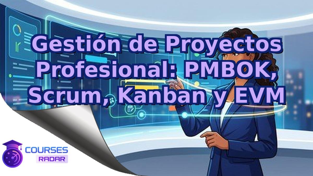 Gestión de Proyectos Profesional: PMBOK, Scrum, Kanban y EVM