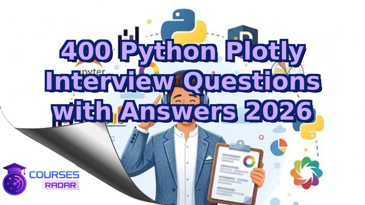 400 Python Plotly Interview Questions with Answers 2026